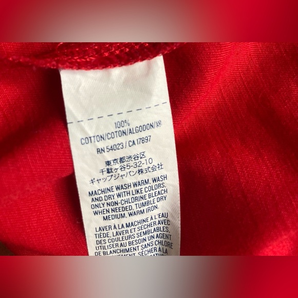 Red Cotton Dress-New - Picture 8 of 8